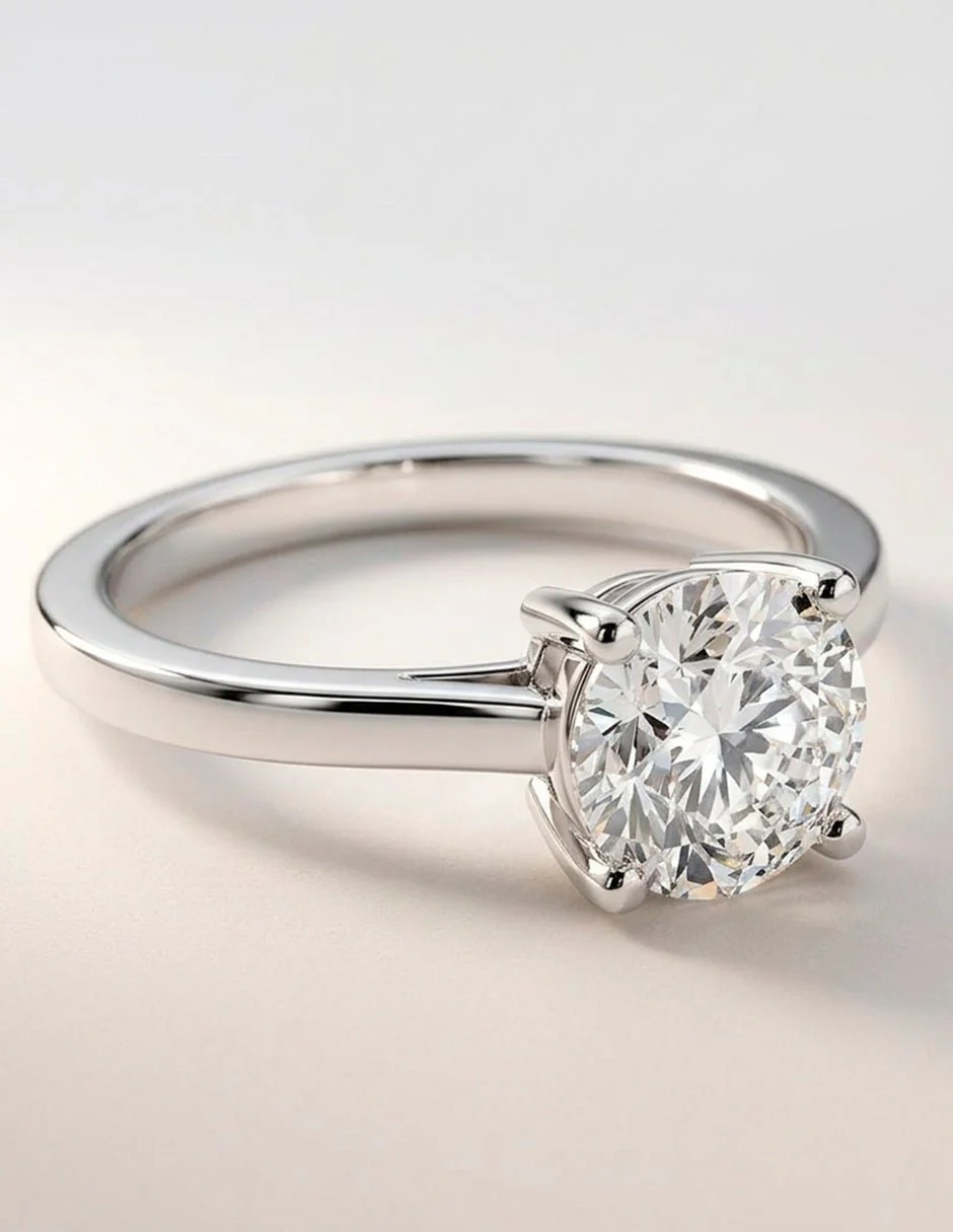 Anillo de compromiso - solitario - AMORE12-RD-LG - Image 7