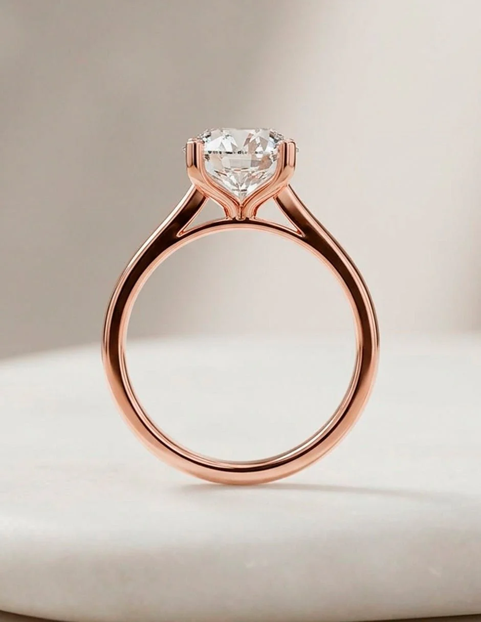 Anillo de compromiso - solitario - AMORE13-RD-LG - Image 22