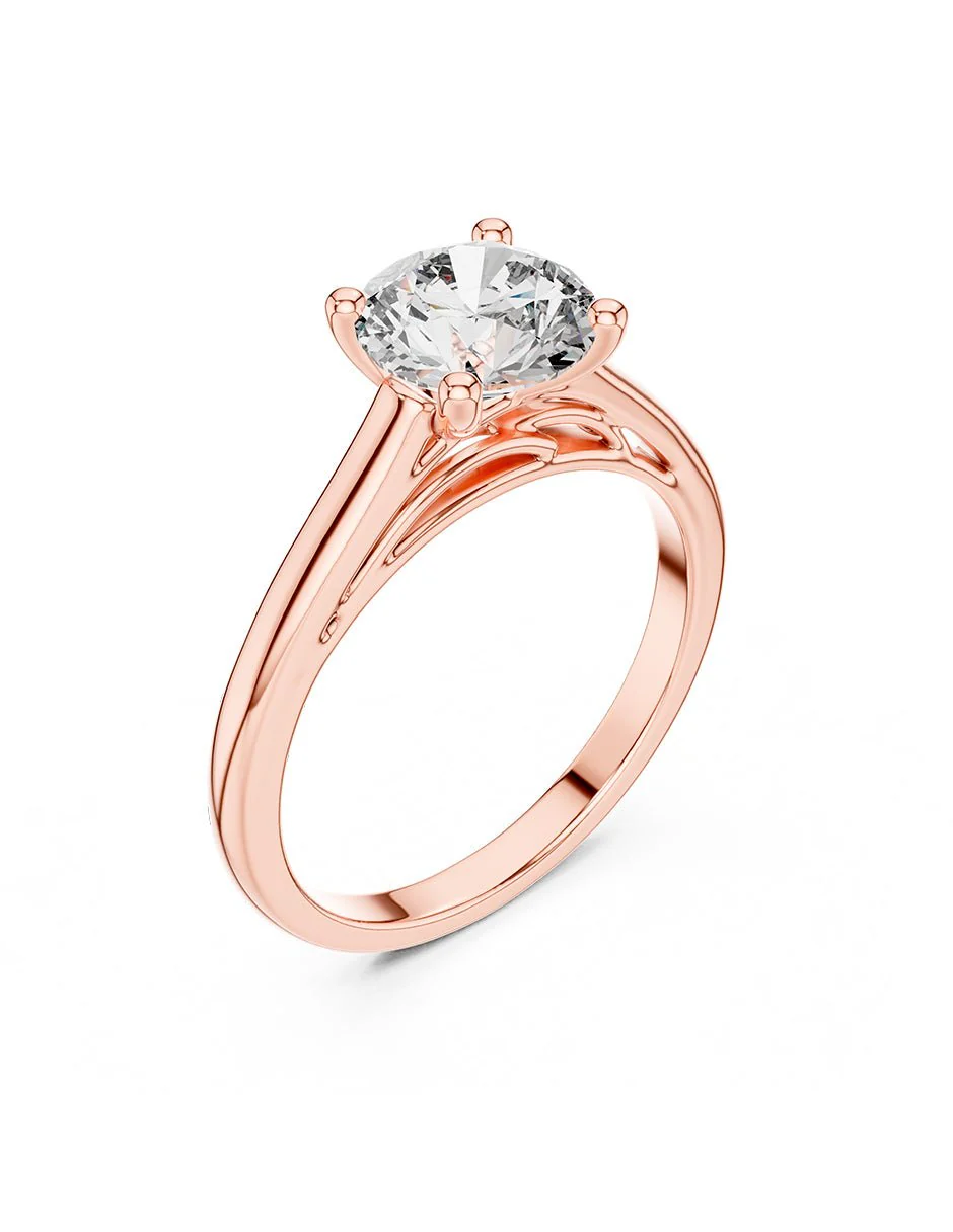 Anillo de compromiso - solitario - AMORE15-RD-LG - Image 20