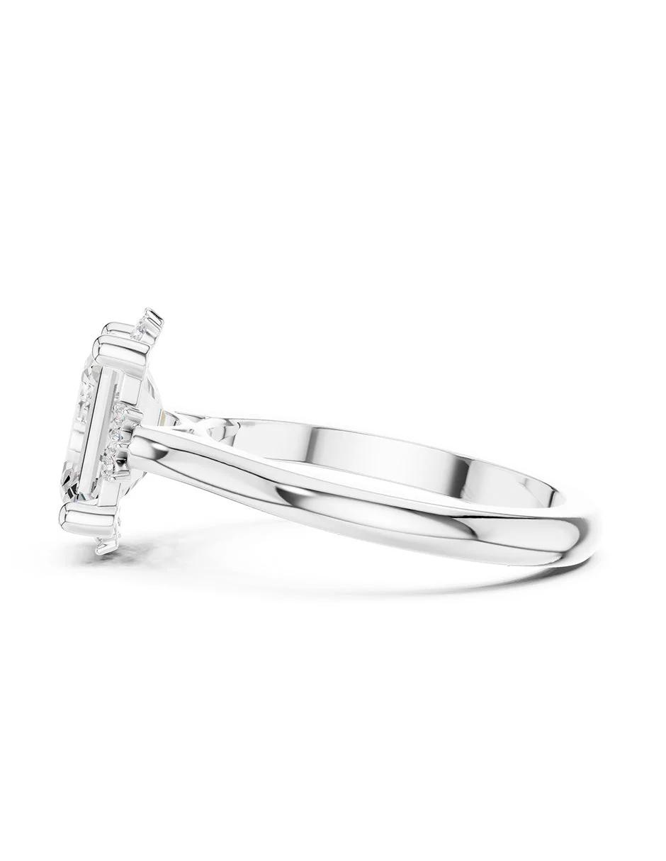 Montura para personalizar - piedras Laterales - AMORE150-EM - Image 2