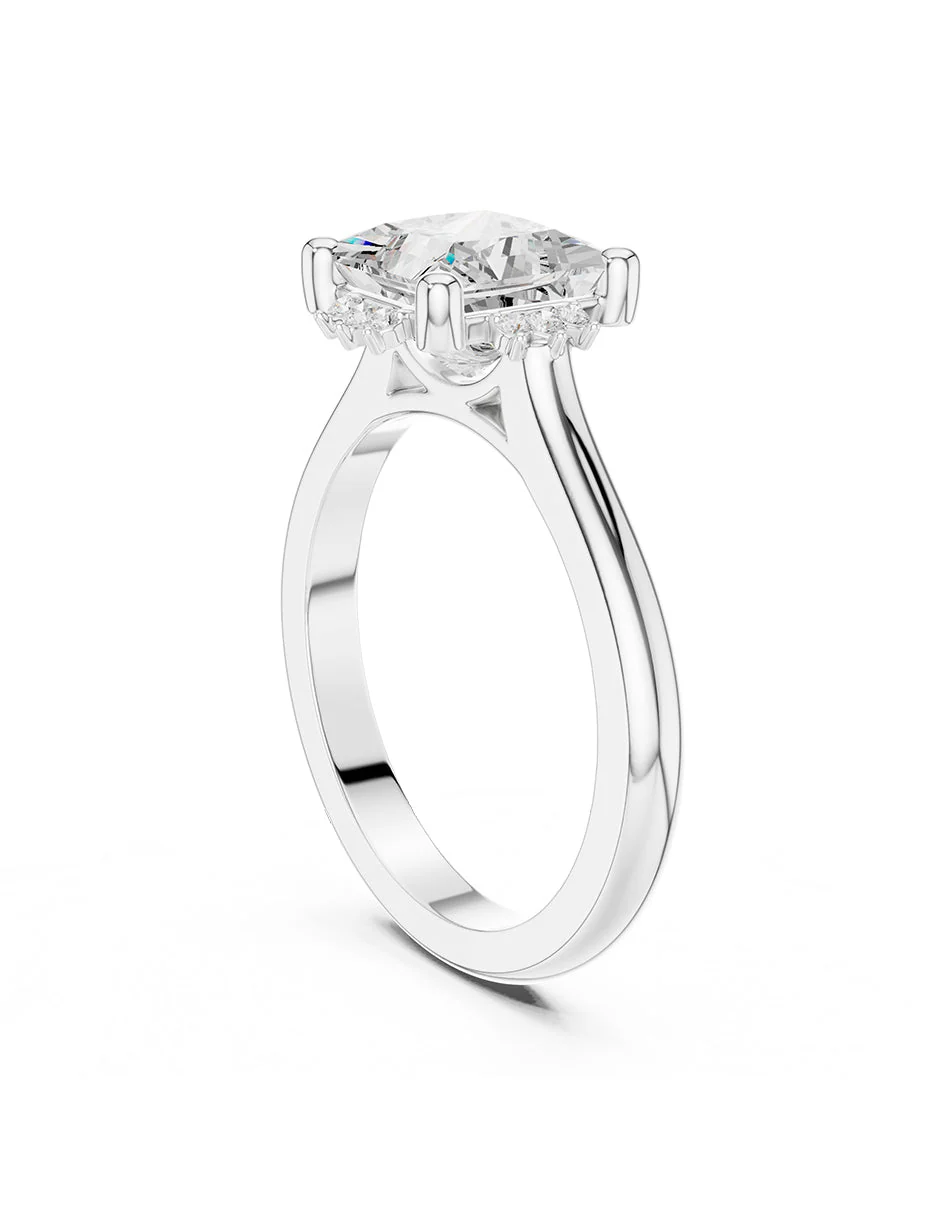 Montura para personalizar - piedras Laterales - AMORE150-PR - Image 3
