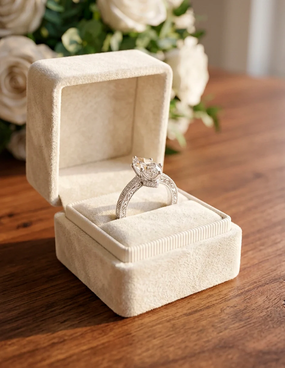 Montura para personalizar - piedras laterales - AMORE163-MQ - Image 15