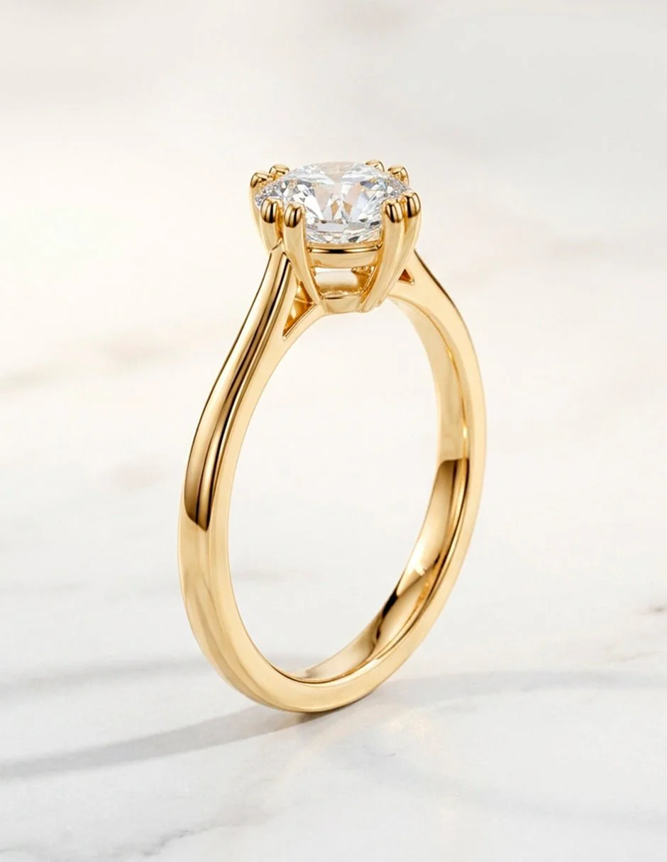 Anillo de compromiso - solitario - AMORE17-RD-LG - Image 12
