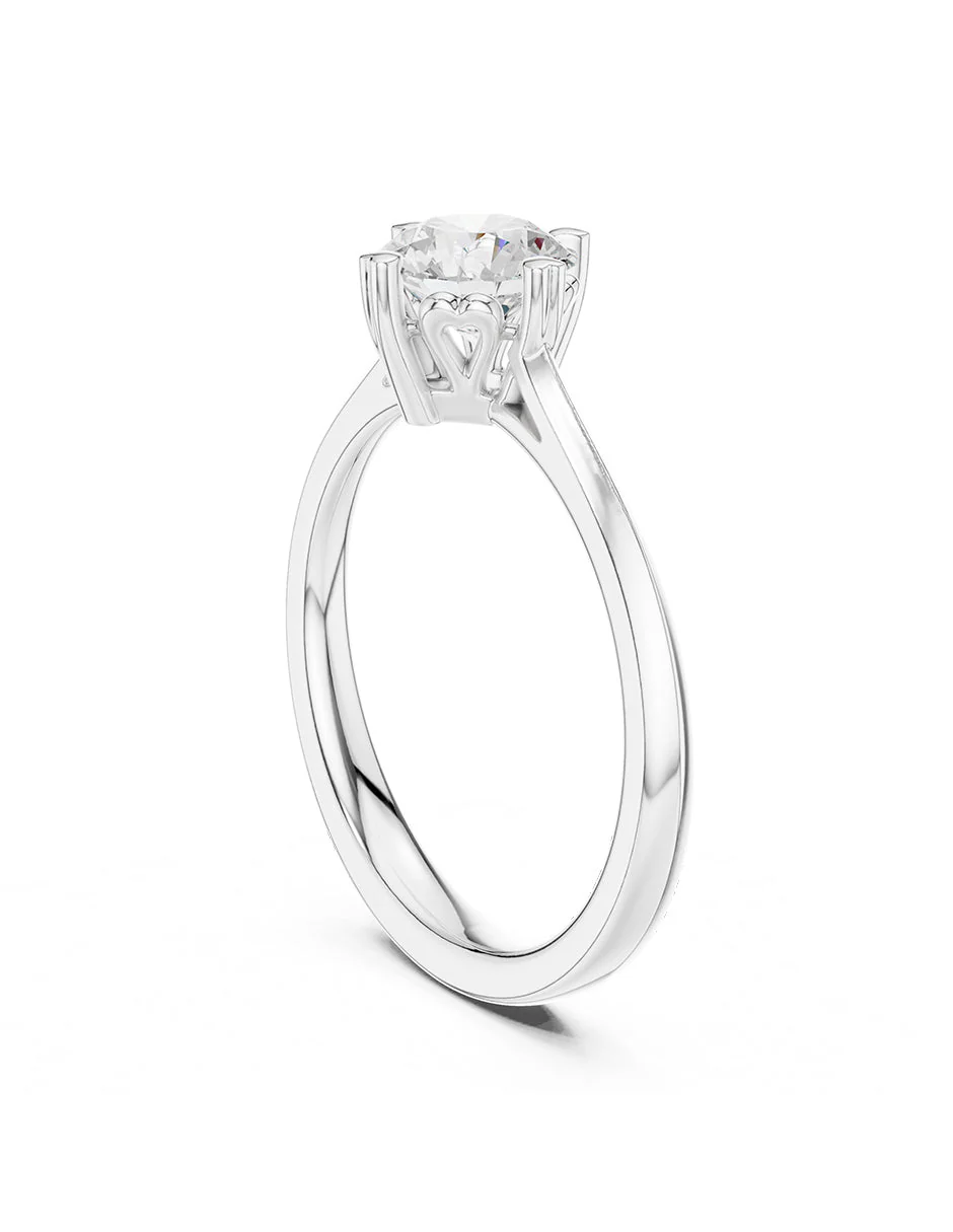 Anillo de compromiso - solitario - AMORE19-RD-LG - Image 3