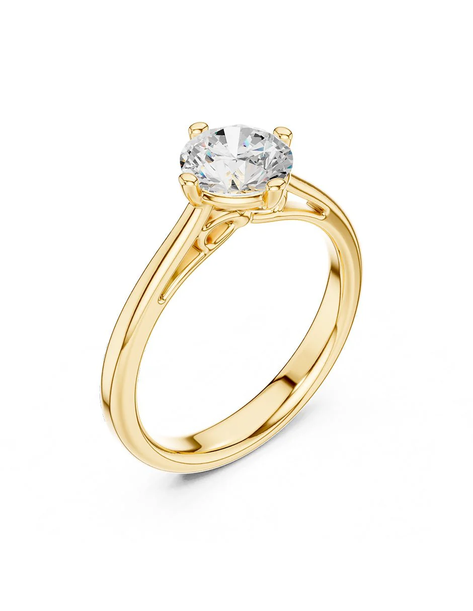 Anillo de compromiso - solitario - AMORE22-RD-LG - Image 8