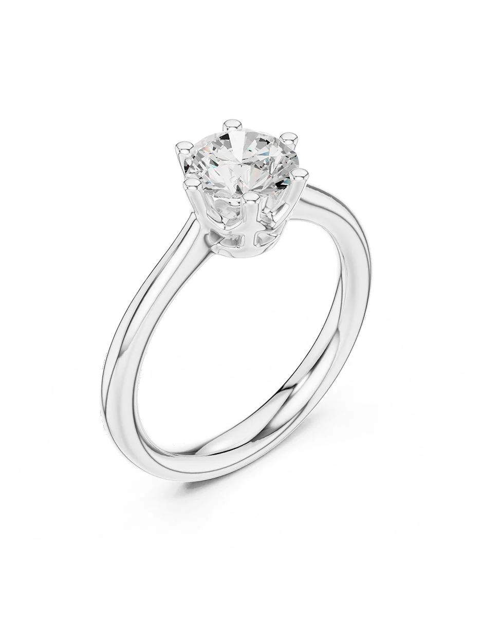 Anillo de compromiso - solitario - AMORE23-RD-LG - Image 4