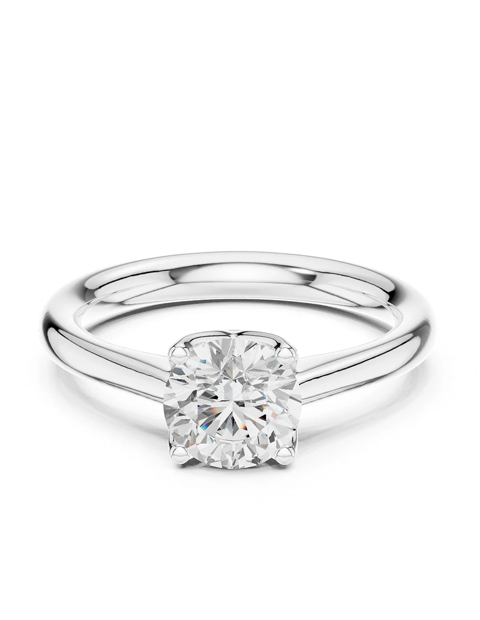 Anillo de compromiso - solitario - AMORE24-RD-LG