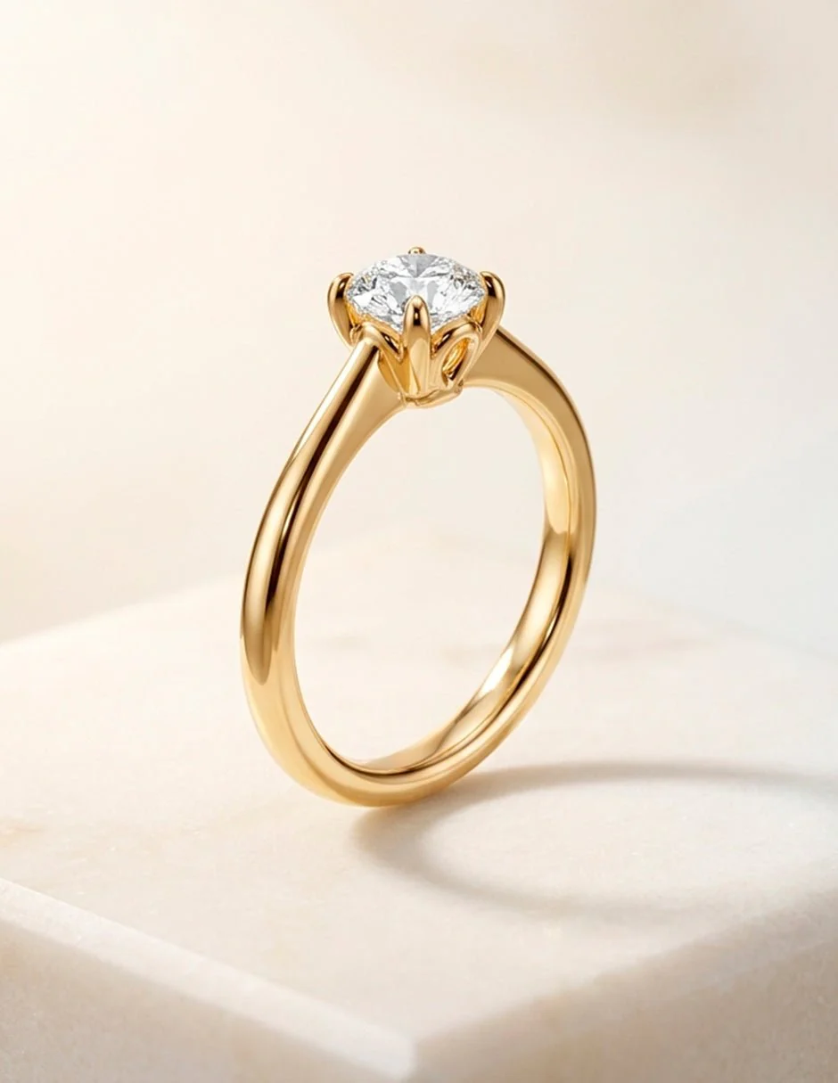 Anillo de compromiso - solitario - AMORE25-RD-LG - Image 17