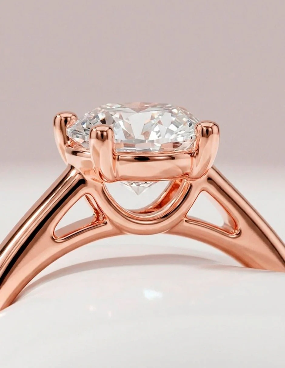 Anillo de compromiso - solitario - AMORE27-RD-LG - Image 20