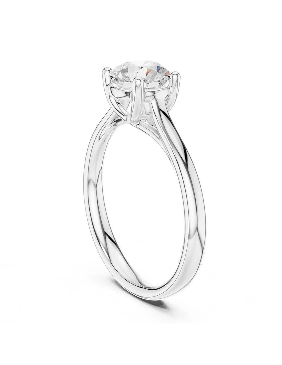 Anillo de compromiso - solitario - AMORE28-RD-LG - Image 3