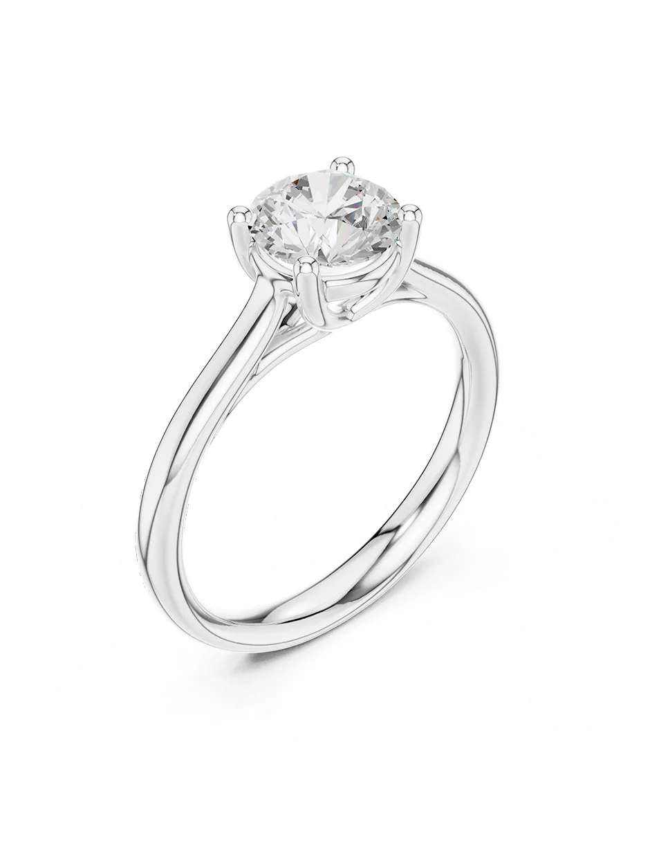 Anillo de compromiso - solitario - AMORE28-RD-LG - Image 4