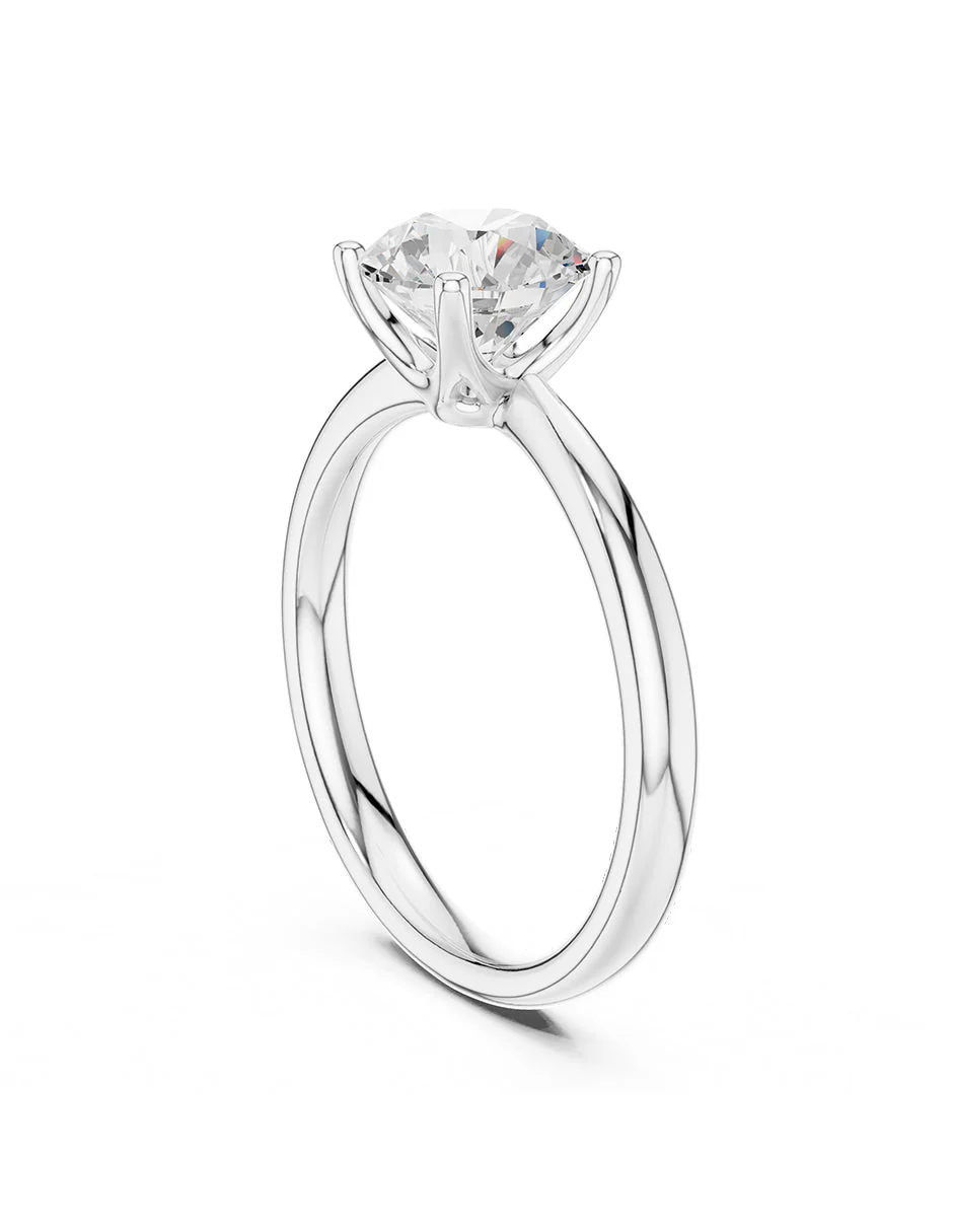 Anillo de compromiso - solitario - AMORE30-RD-LG - Image 3