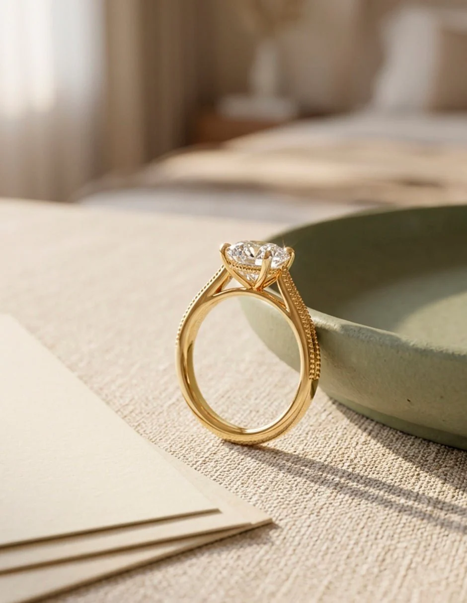 Anillo de compromiso - solitario - AMORE32-RD-LG - Image 18