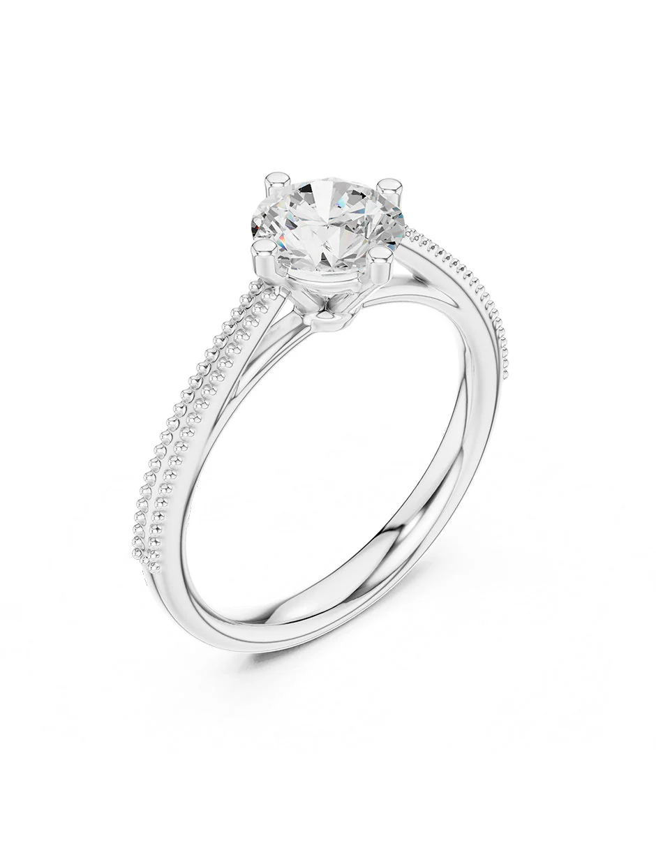 Anillo de compromiso - solitario - AMORE32-RD-LG - Image 4