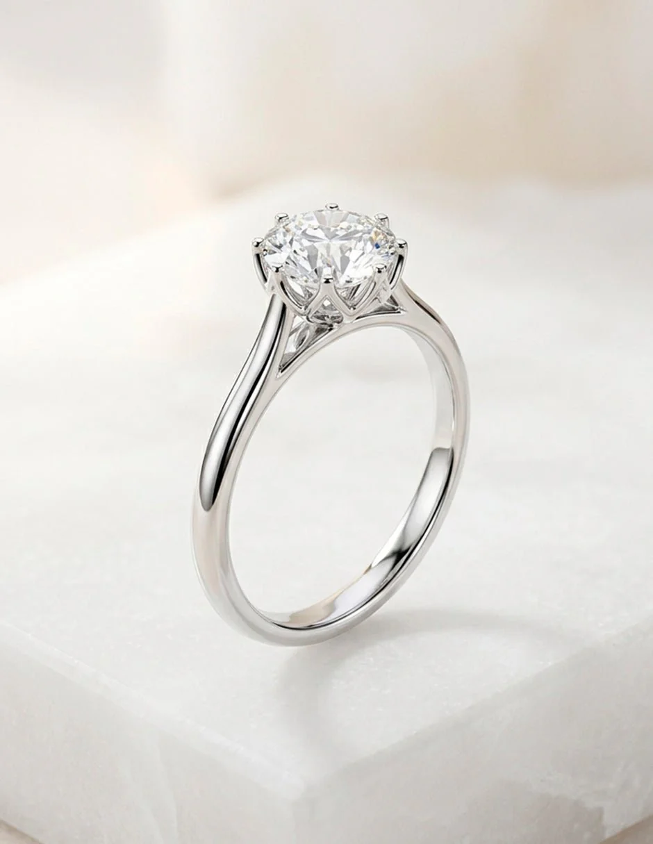 Anillo de compromiso - solitario - AMORE33-RD-LG - Image 13