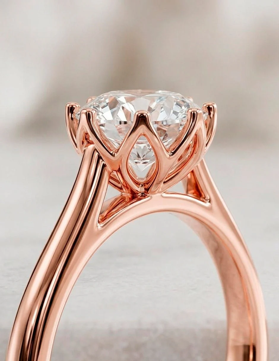 Anillo de compromiso - solitario - AMORE33-RD-LG - Image 19