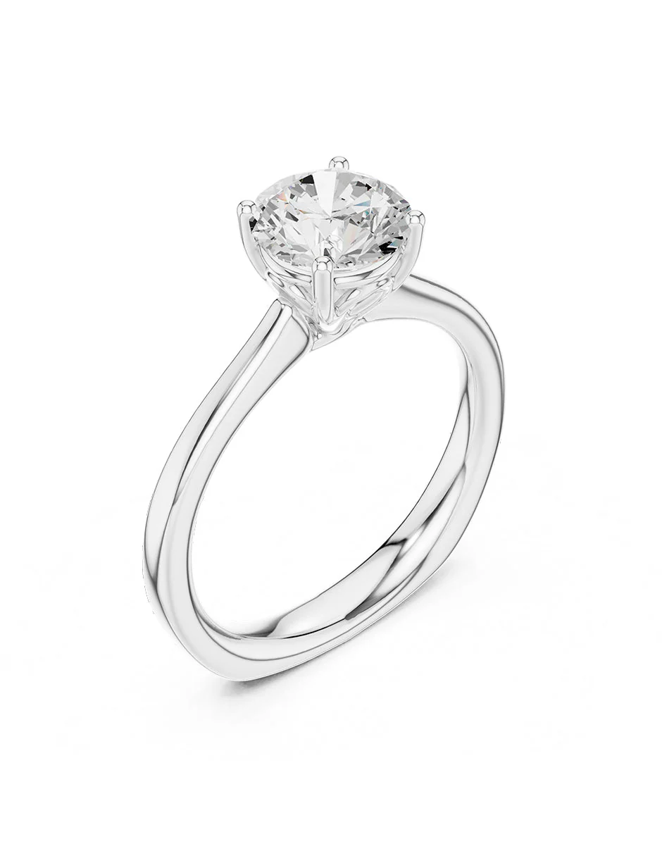 Anillo de compromiso - solitario - AMORE34-RD-LG - Image 4