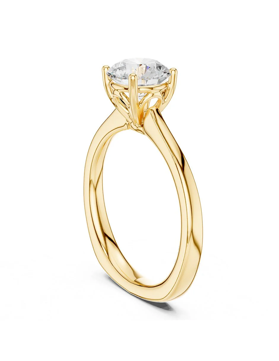 Anillo de compromiso - solitario - AMORE34-RD-LG - Image 7