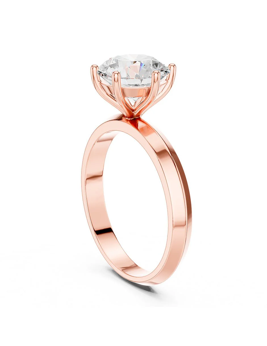 Anillo de compromiso - solitario - AMORE35-RD-LG - Image 11