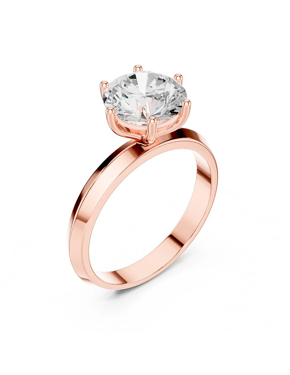 Anillo de compromiso - solitario - AMORE35-RD-LG - Image 12