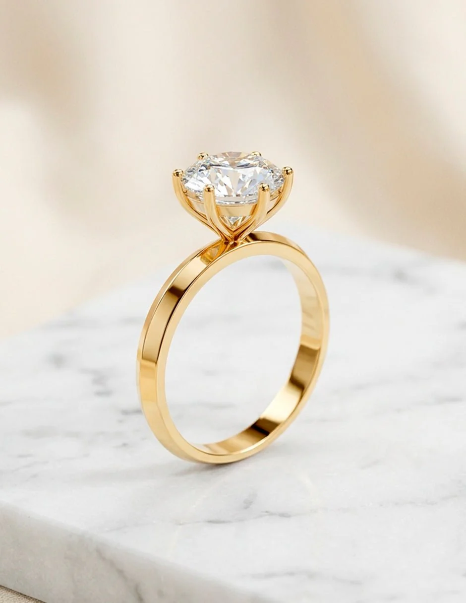 Anillo de compromiso - solitario - AMORE35-RD-LG - Image 18