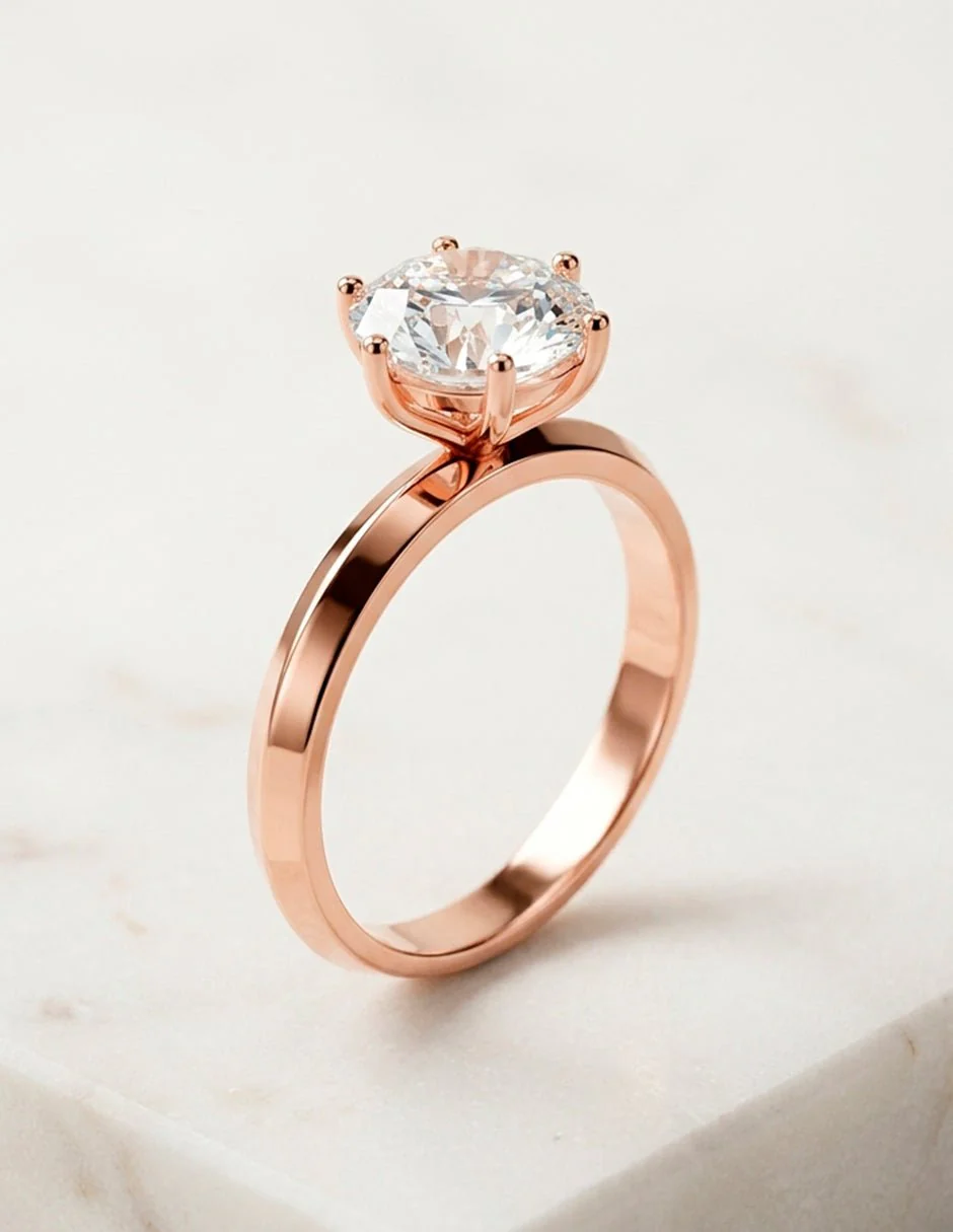 Anillo de compromiso - solitario - AMORE35-RD-LG - Image 21