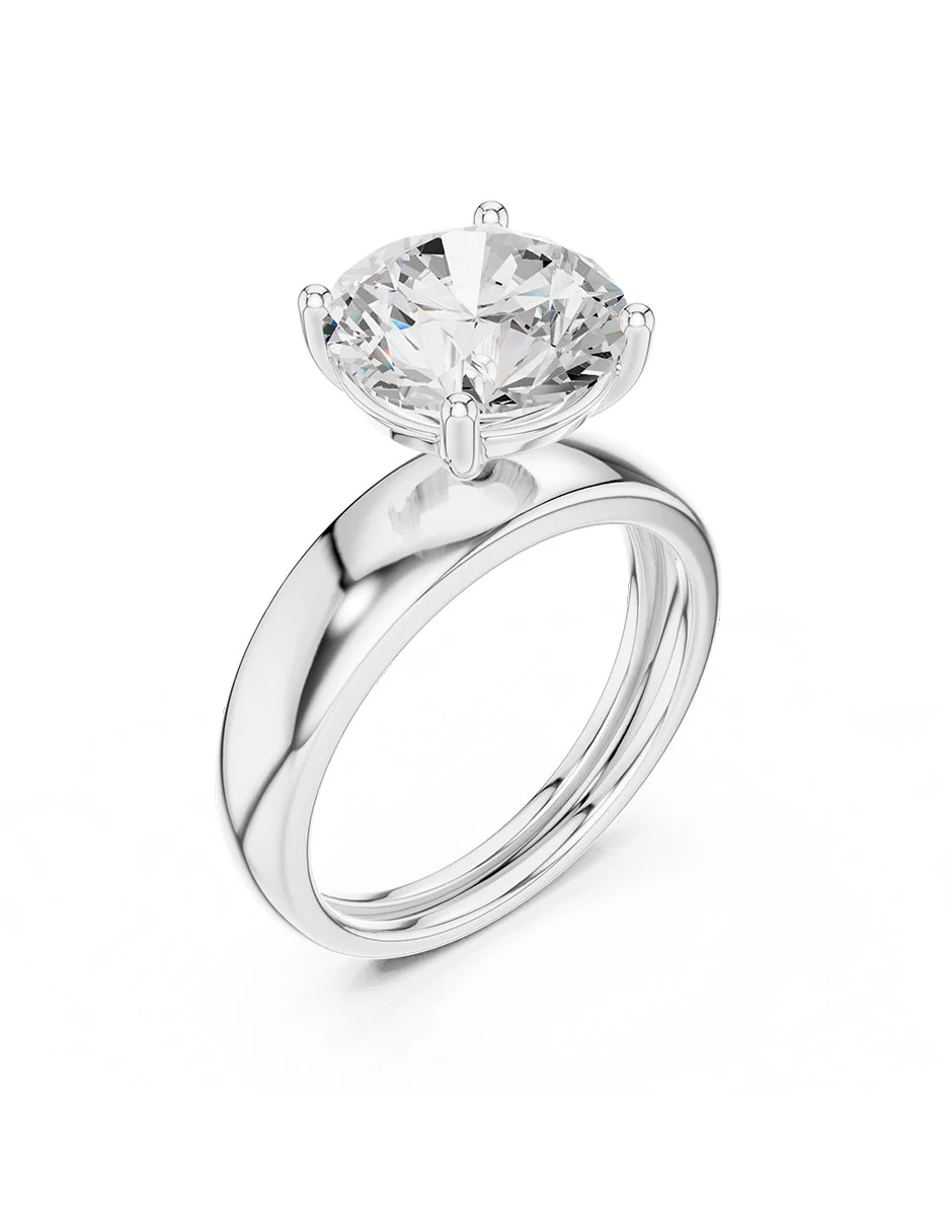 Anillo de compromiso - solitario - AMORE36-RD-LG - Image 4