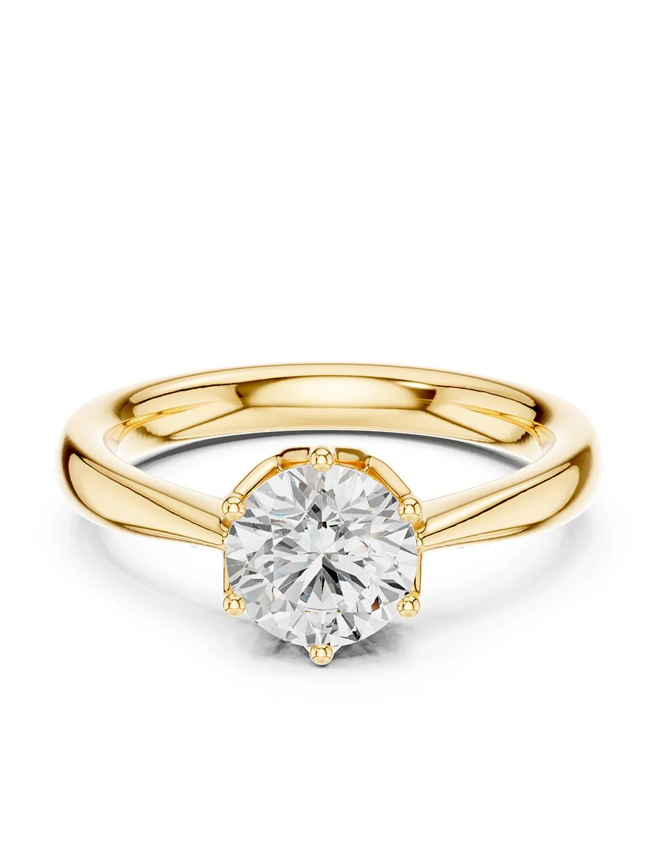 Anillo de compromiso - solitario - AMORE361-RD-LG - Image 5