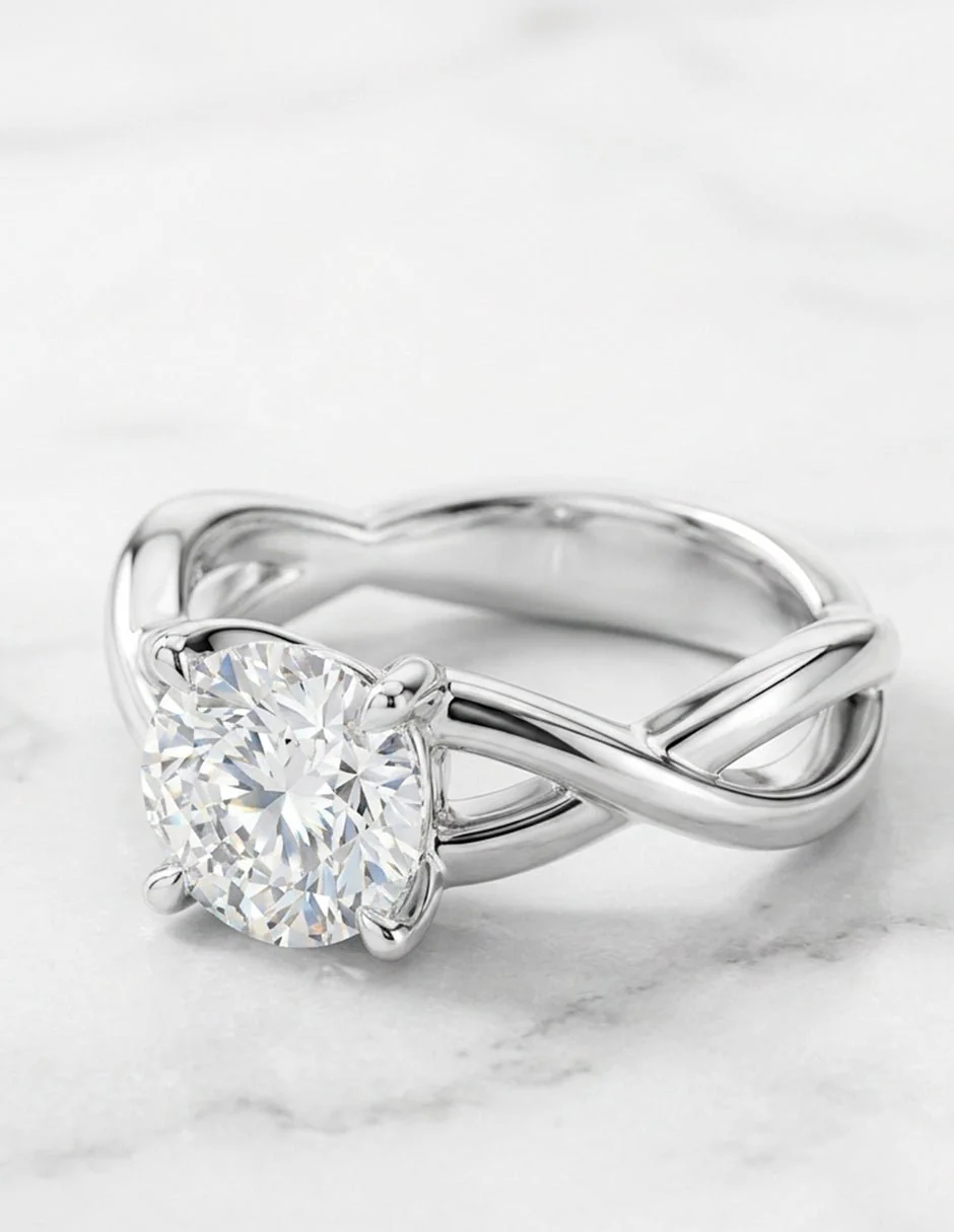 Anillo de compromiso - solitario - AMORE37-RD-LG - Image 14