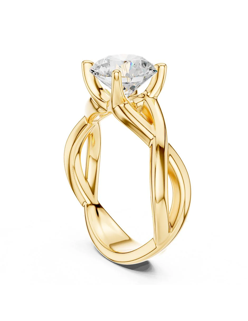 Anillo de compromiso - solitario - AMORE37-RD-LG - Image 7