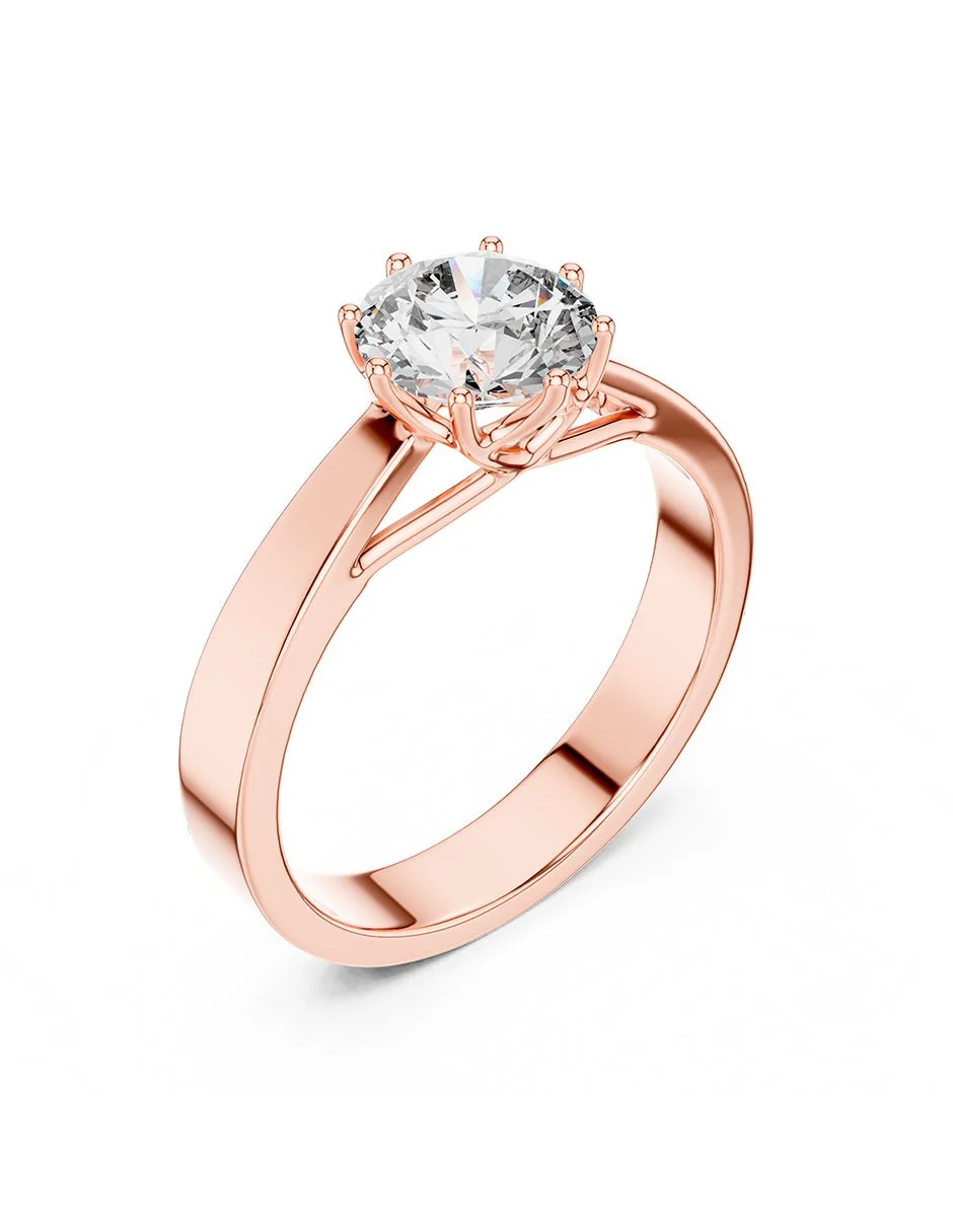 Anillo de compromiso - solitario - AMORE38-RD-LG - Image 12