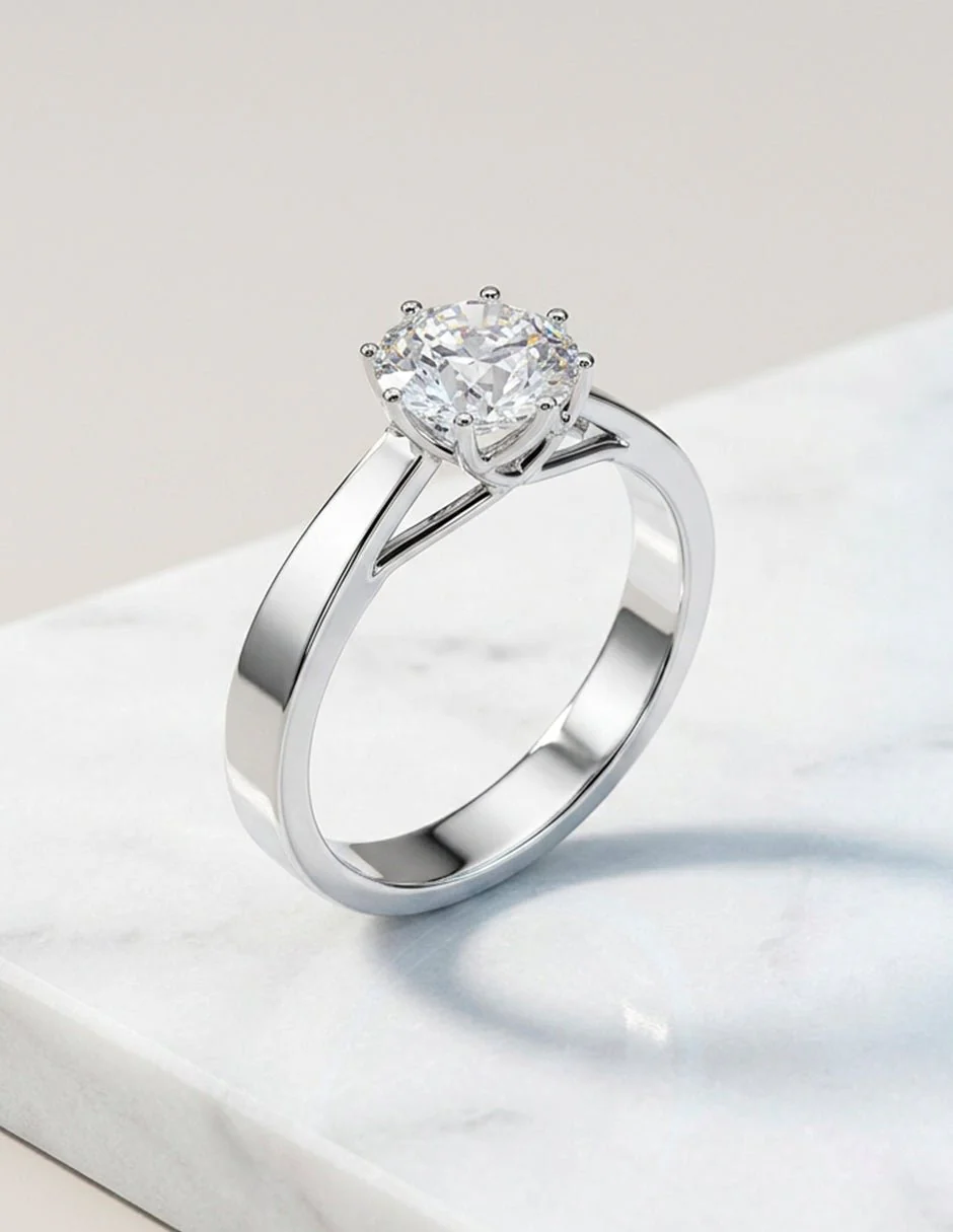 Anillo de compromiso - solitario - AMORE38-RD-LG - Image 13