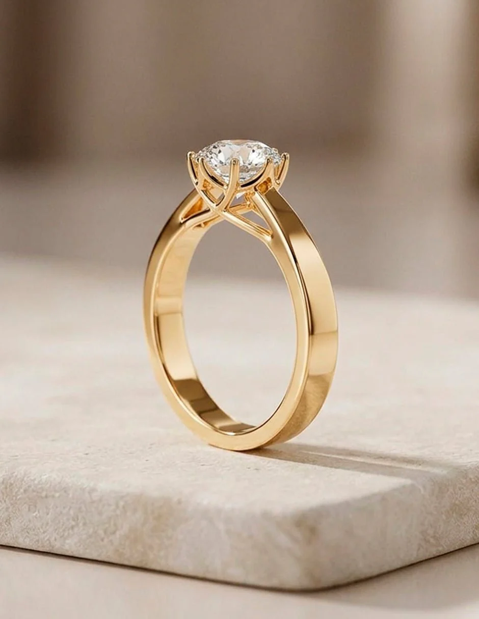 Anillo de compromiso - solitario - AMORE38-RD-LG - Image 16