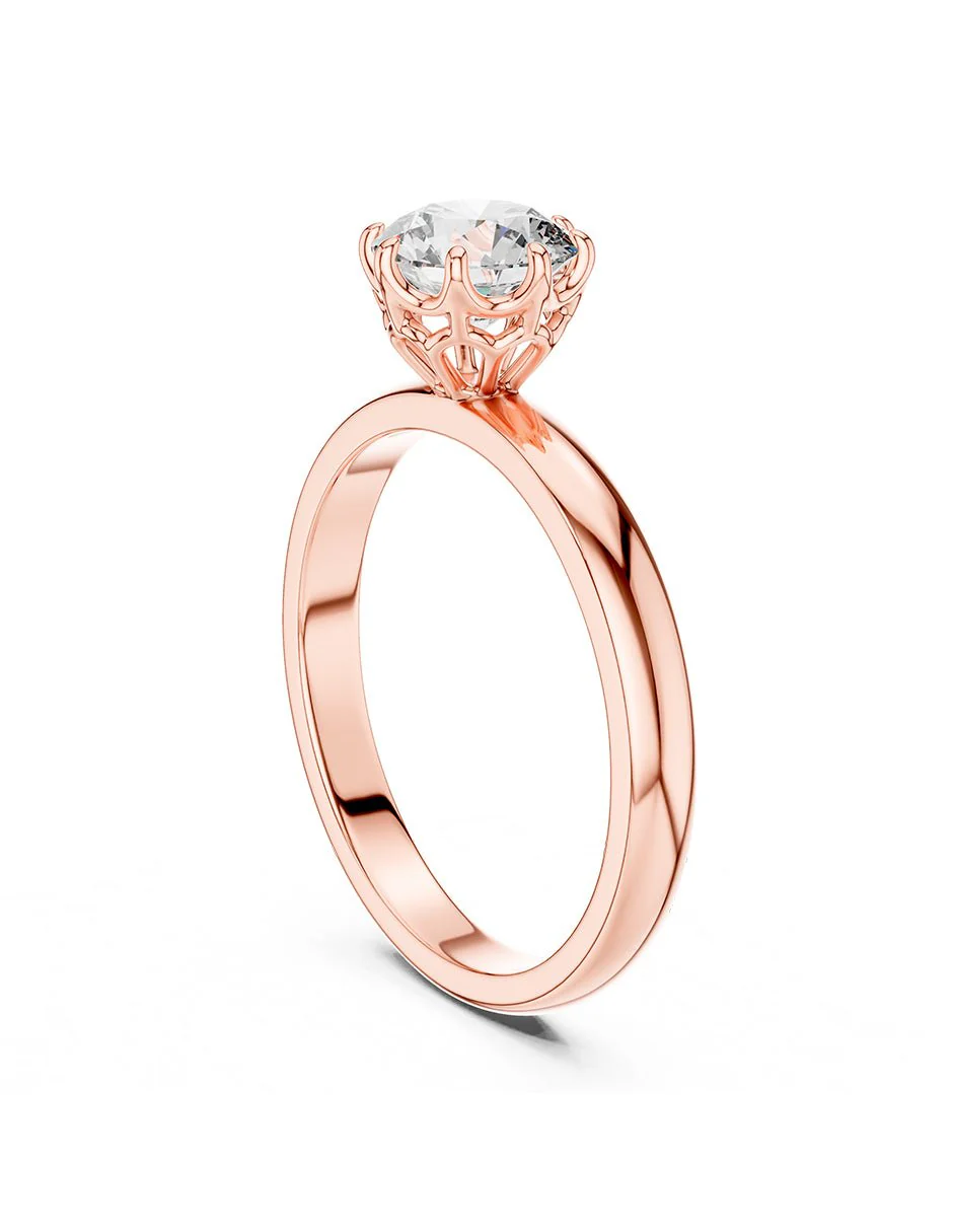 Anillo de compromiso - solitario - AMORE39-RD-LG - Image 11