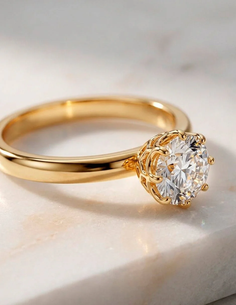 Anillo de compromiso - solitario - AMORE39-RD-LG - Image 16
