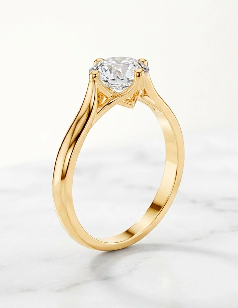 Anillo de compromiso - solitario - AMORE4-RD-LG - Image 12