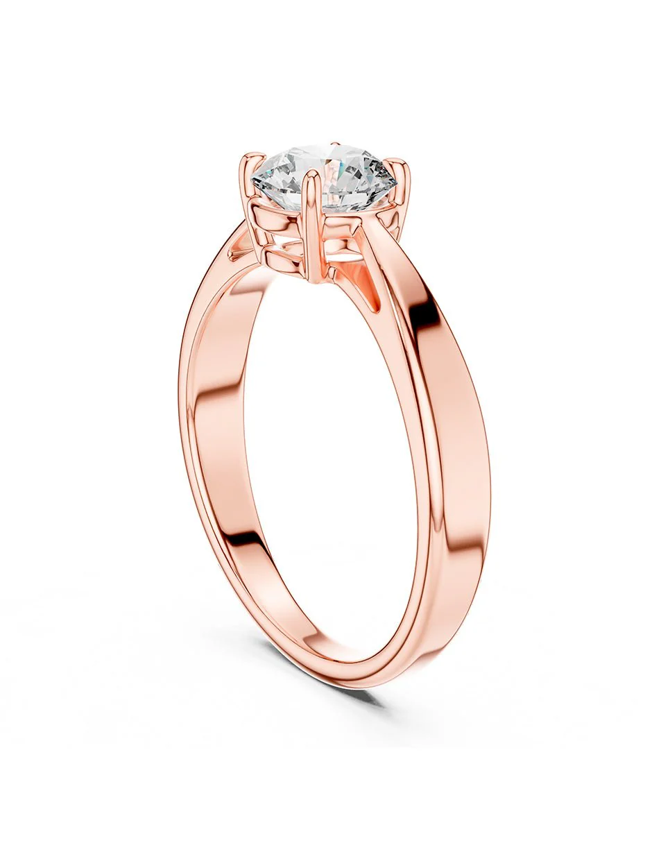 Anillo de compromiso - solitario - AMORE40-RD-LG - Image 11