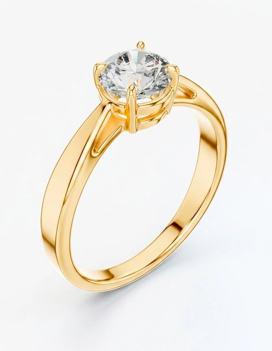 Anillo de compromiso - solitario - AMORE40-RD-LG - Image 17