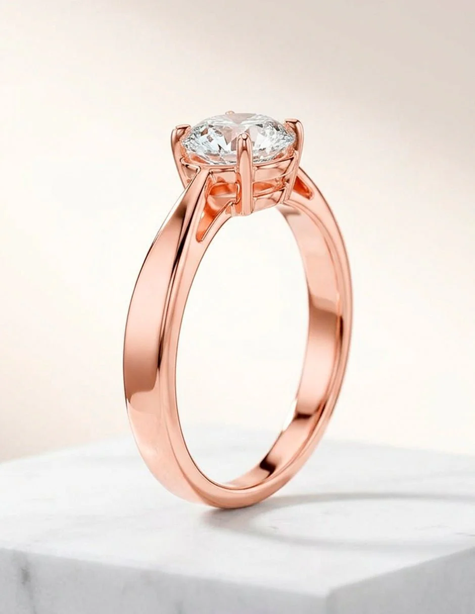 Anillo de compromiso - solitario - AMORE40-RD-LG - Image 20