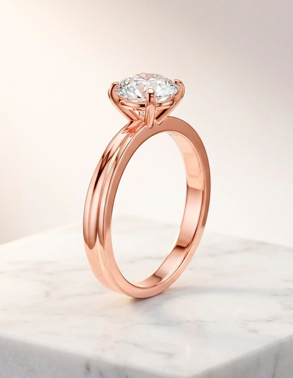Anillo de compromiso - solitario - AMORE41-RD-LG - Image 22