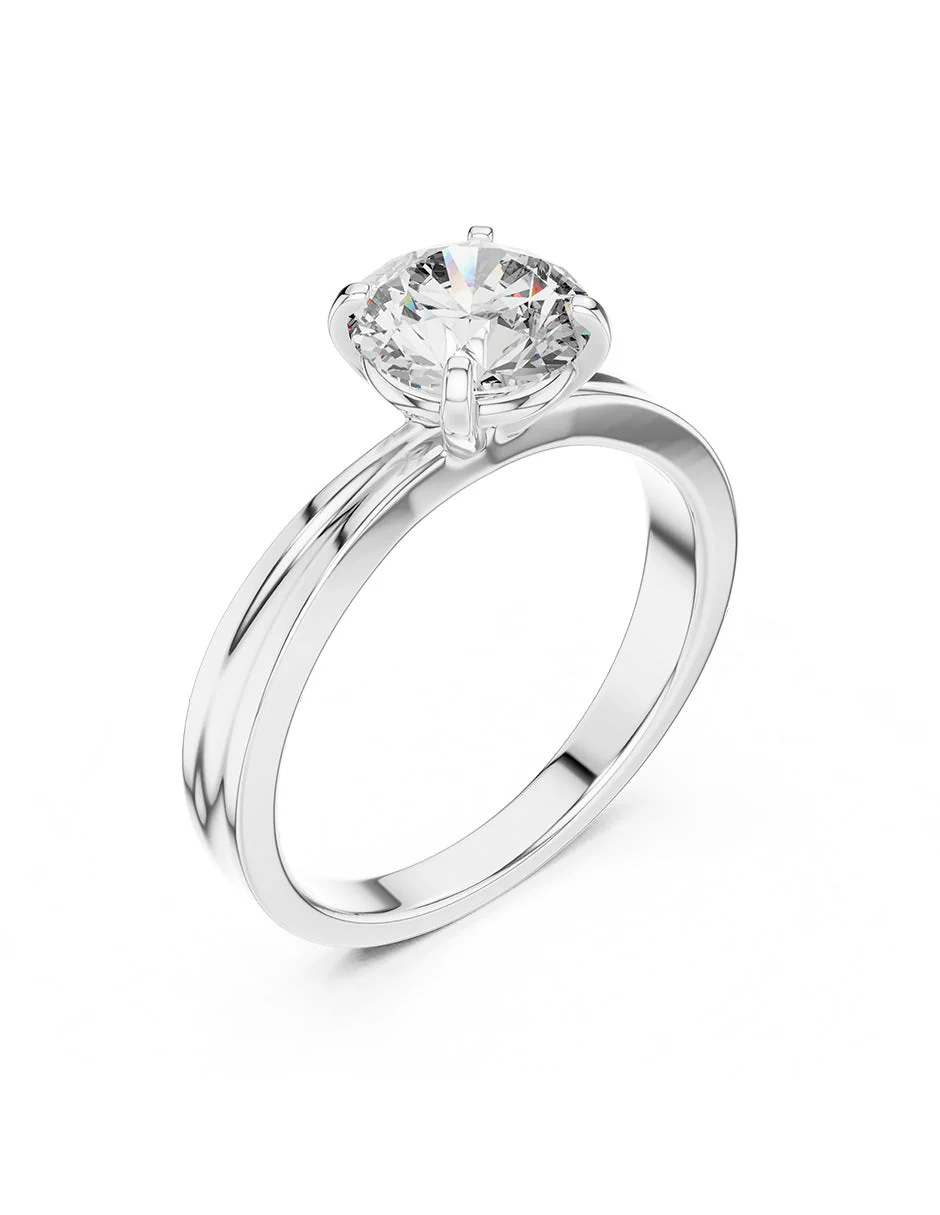 Anillo de compromiso - solitario - AMORE41-RD-LG - Image 4