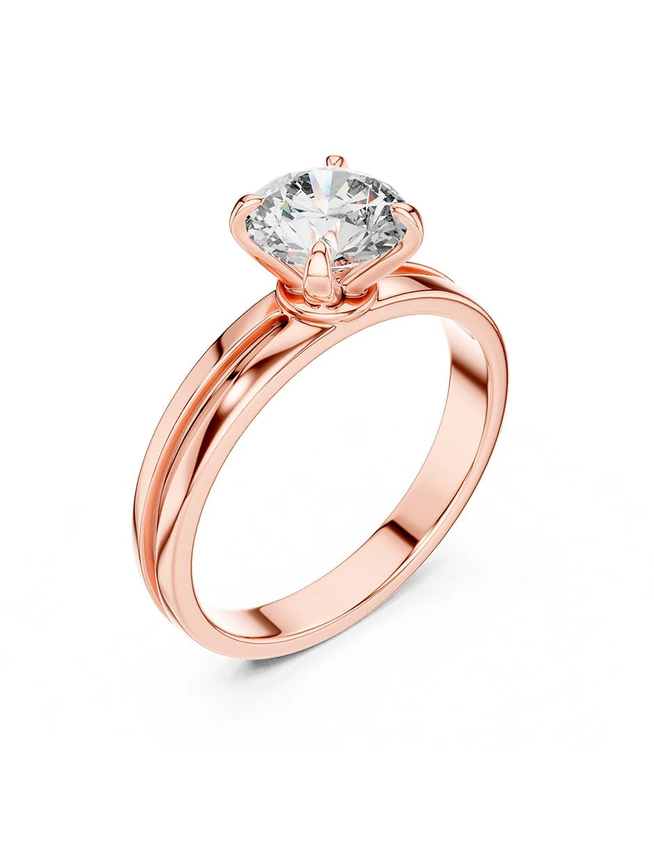 Anillo de compromiso - solitario - AMORE42-RD-LG - Image 12
