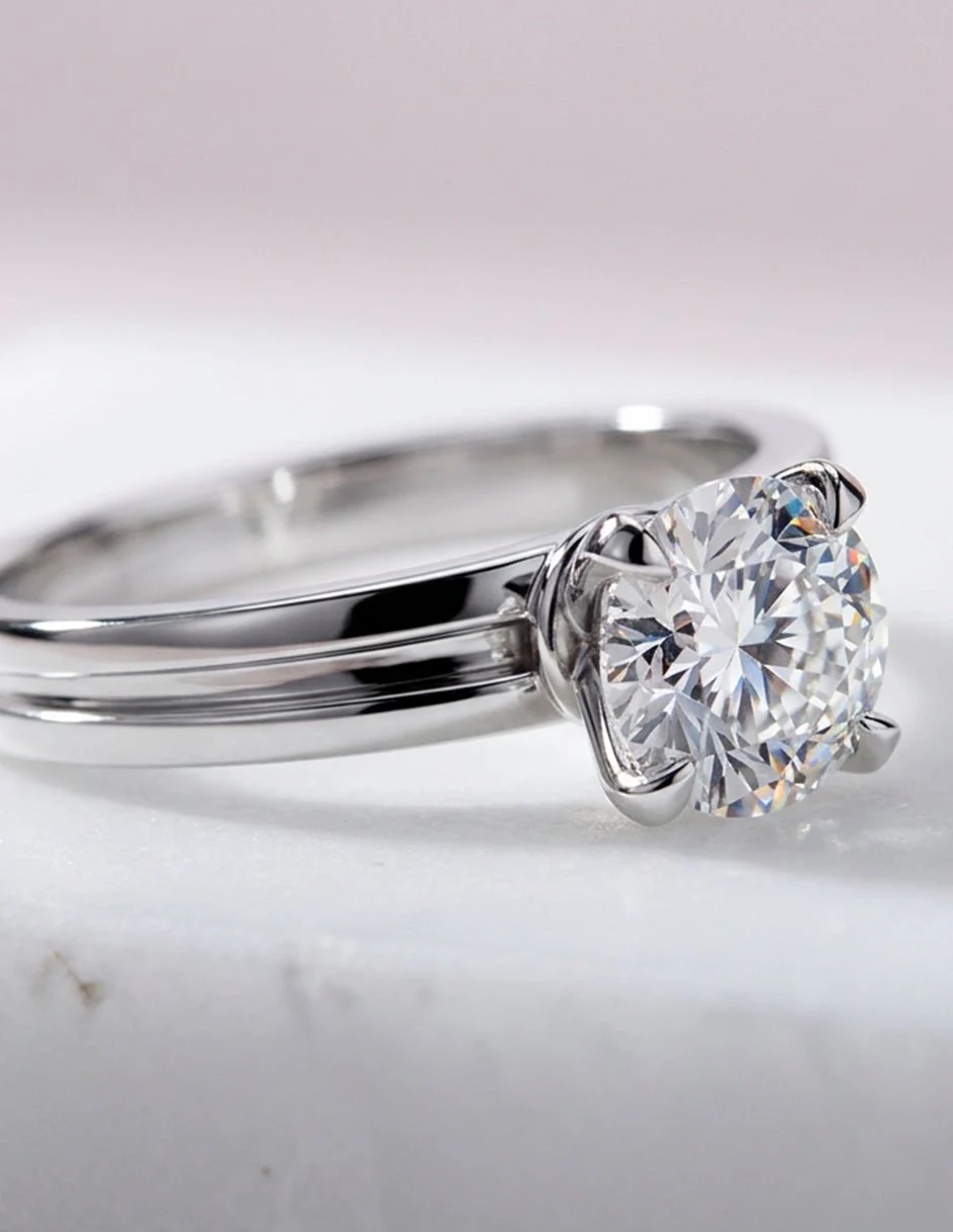 Anillo de compromiso - solitario - AMORE42-RD-LG - Image 13