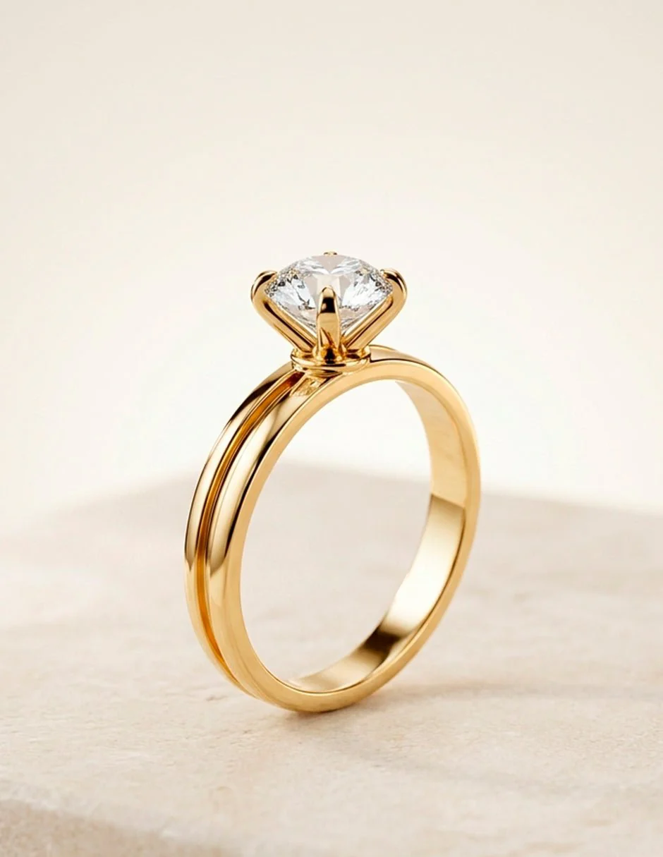 Anillo de compromiso - solitario - AMORE42-RD-LG - Image 17