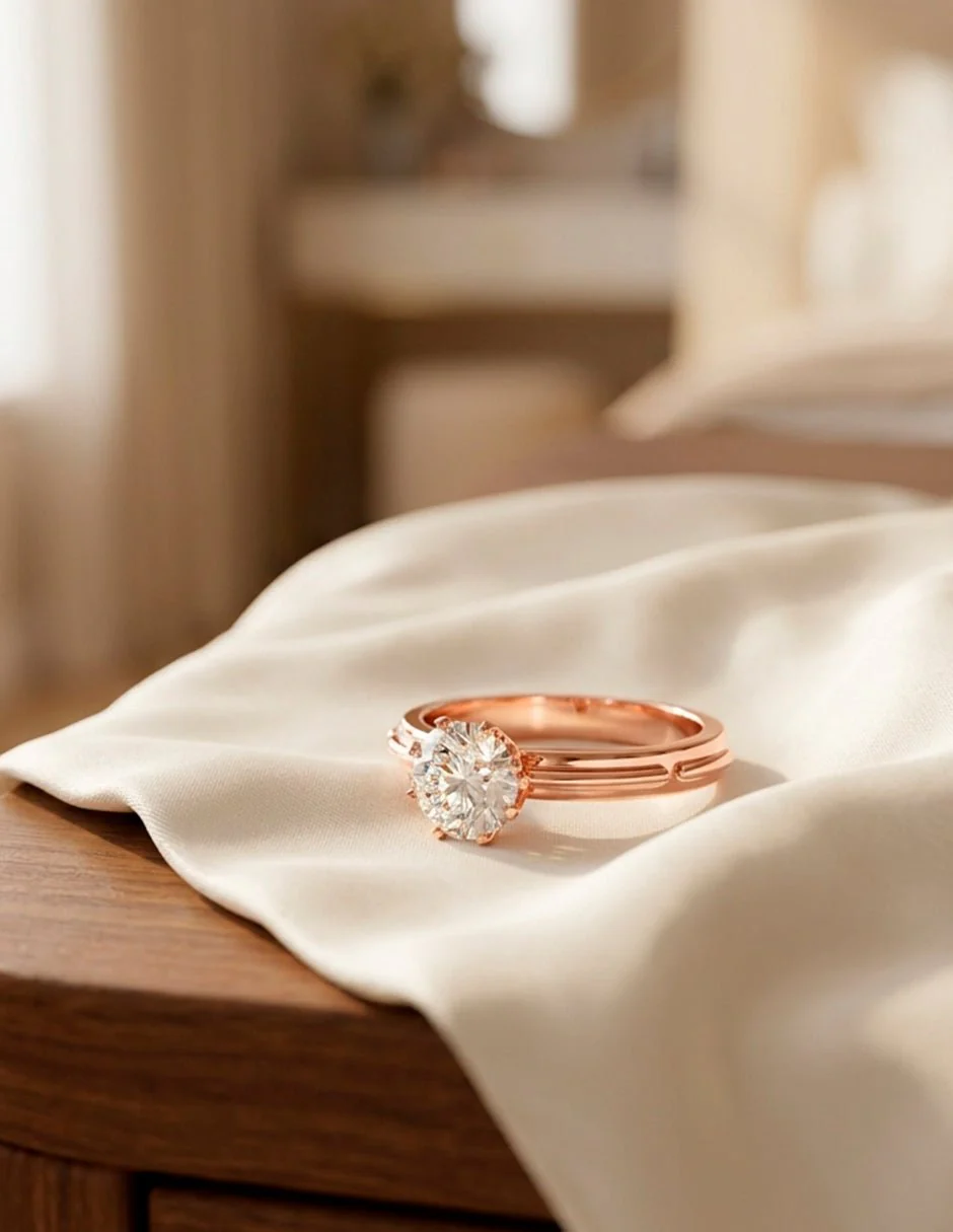 Anillo de compromiso - solitario - AMORE43-RD-LG - Image 21