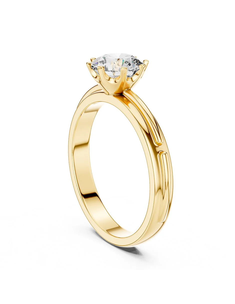 Anillo de compromiso - solitario - AMORE43-RD-LG - Image 7