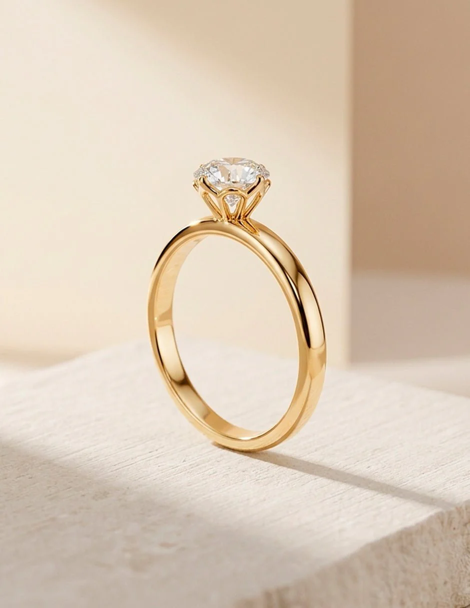 Anillo de compromiso - solitario - AMORE44-RD-LG - Image 16