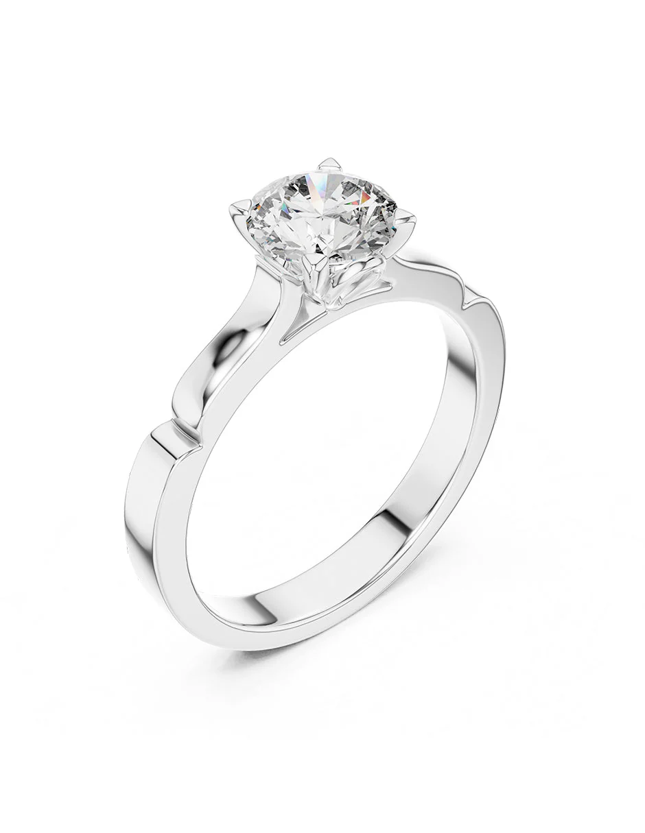 Anillo de compromiso - solitario - AMORE45-RD-LG - Image 4