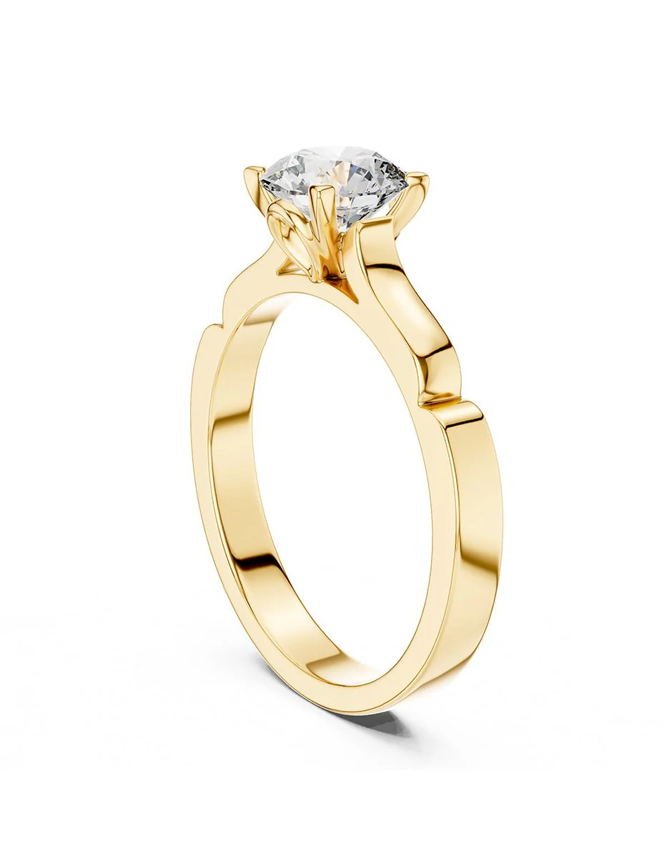 Anillo de compromiso - solitario - AMORE45-RD-LG - Image 7