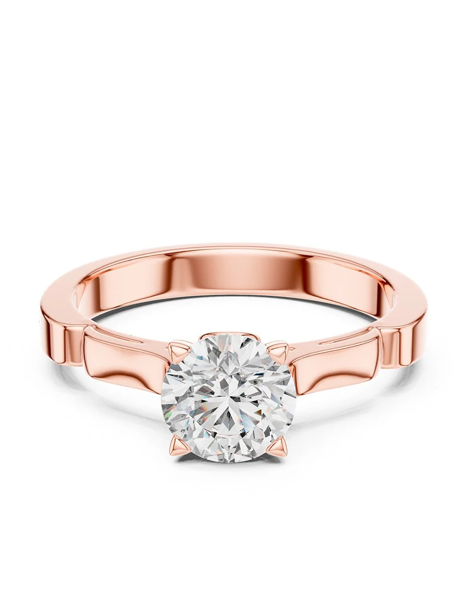 Anillo de compromiso - solitario - AMORE45-RD-LG - Image 9